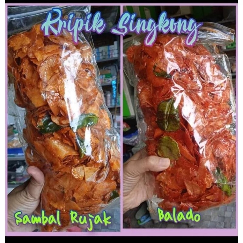 

Keripik Lesty VIRAL | Keripik Singkong Sambal Rujak/Balado 500g