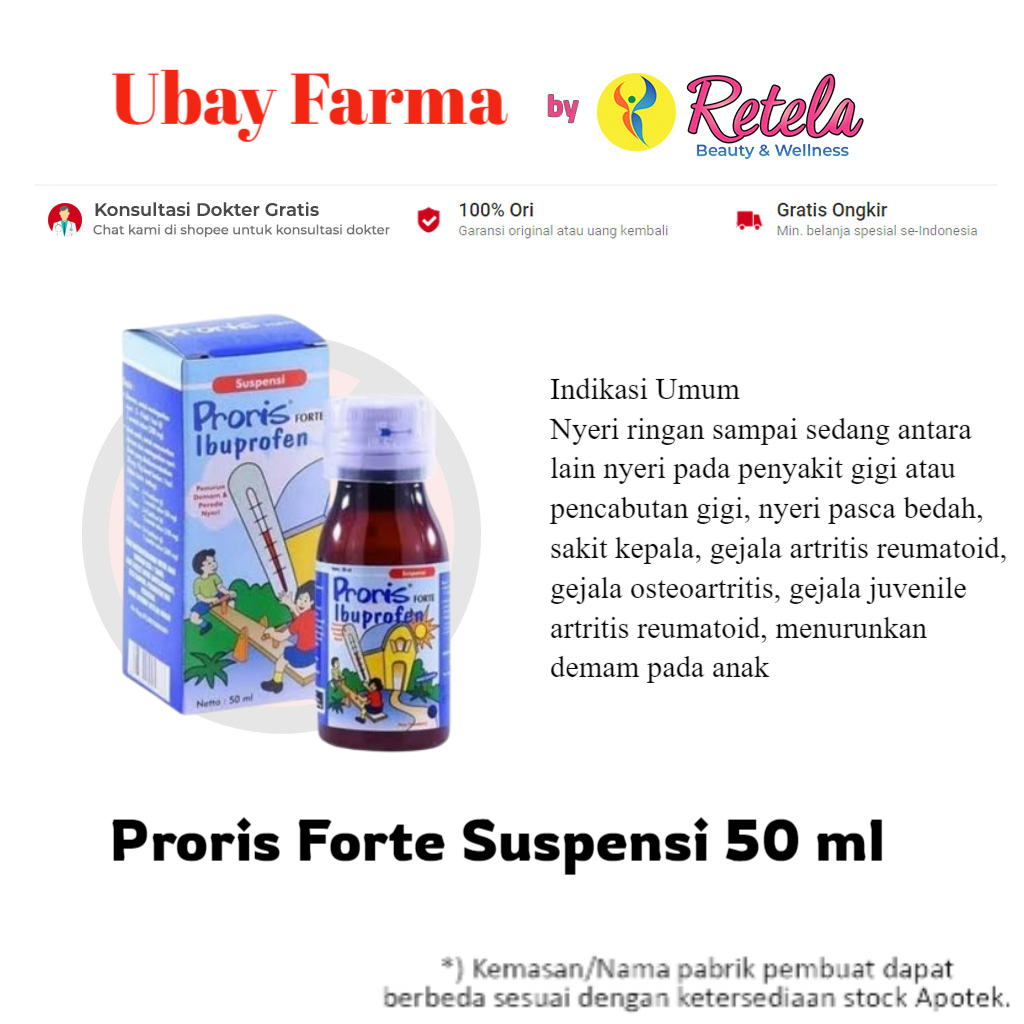 Proris Forte Suspensi 50 ml