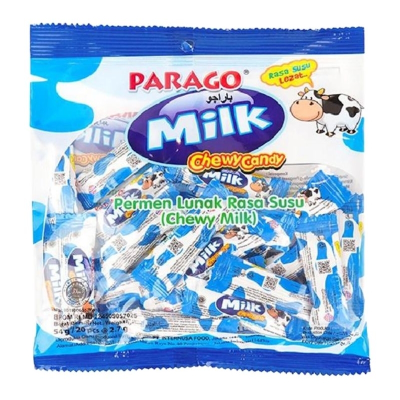 

PARAGO Milk Chewy Candy Permen Lunak Susu 108 g