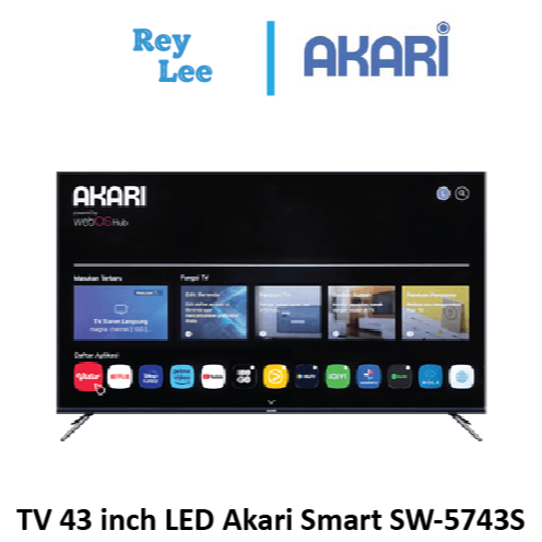 TV 43 inch LED Akari Smart SW-5743S
