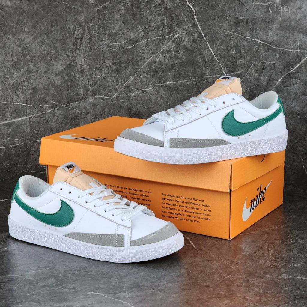 Nike Blazer Low White Green - Chioda Sneakers