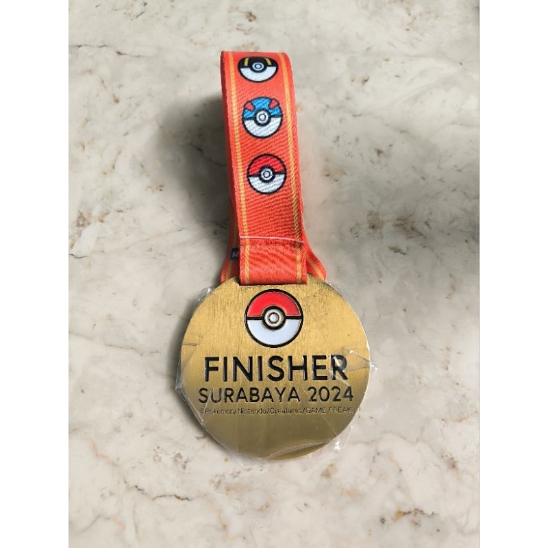 Medali Pokemon Run Indonesia 2024