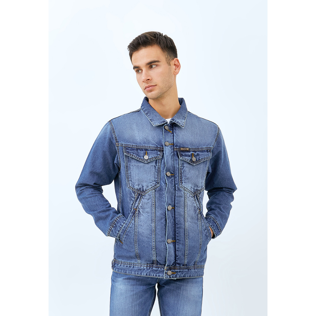 Lois Jaket Denim Pria MJF148OP - PWT New