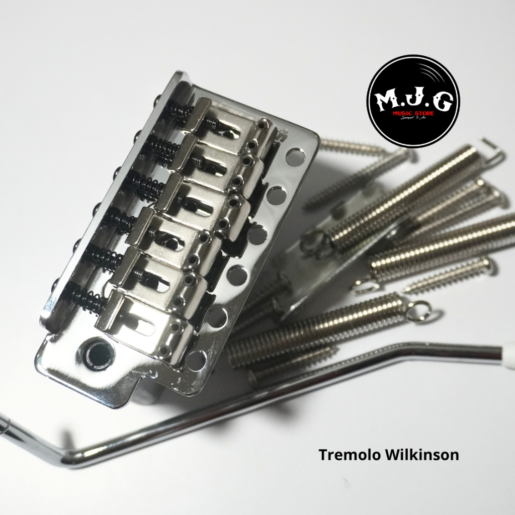 tremolo wilkinson gitar elektrik saddle bridge vintage style chrome stratocaster WOV01
