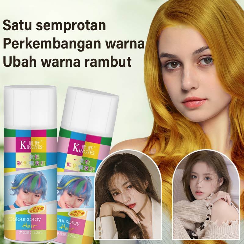 Semprotan pewarna rambut sekali pakai semprotan pewarna rambut sementara semprotan rambut berwarna