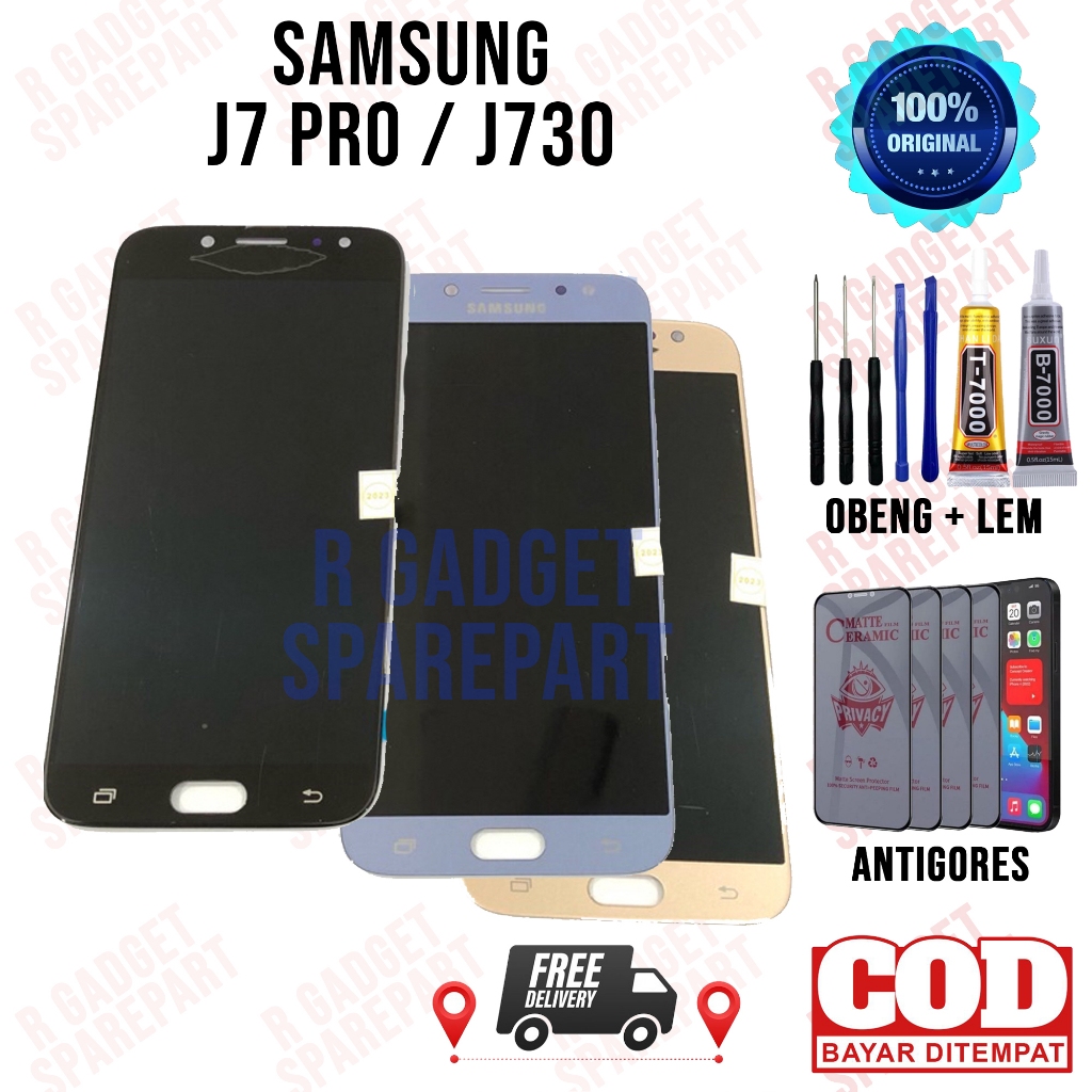 Lcd Samsung J7 Pro / J730 Original OEM Quality Lcd Touchscreen Samsung  J7 Pro / J730 Fullset