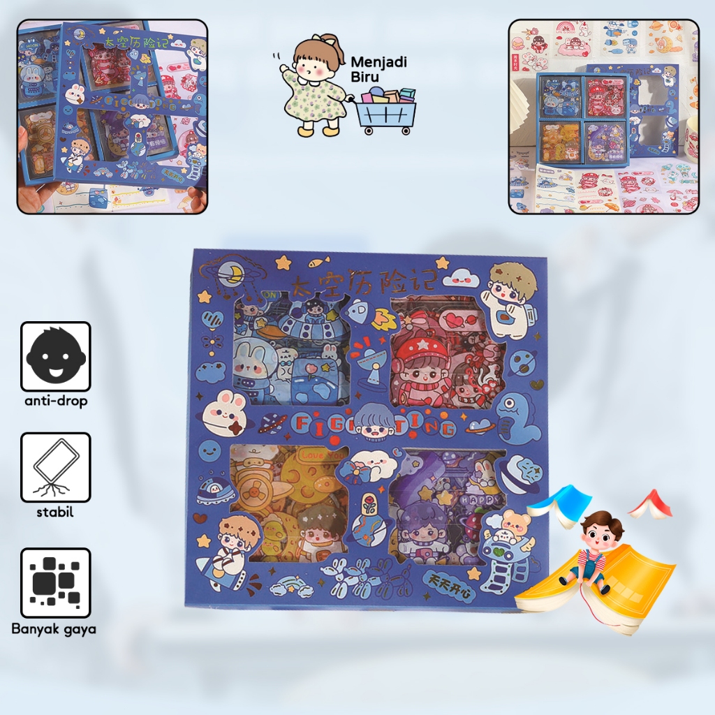

Set stiker akun tangan kartun, stiker lucu, stiker akun tangan, set lengkap