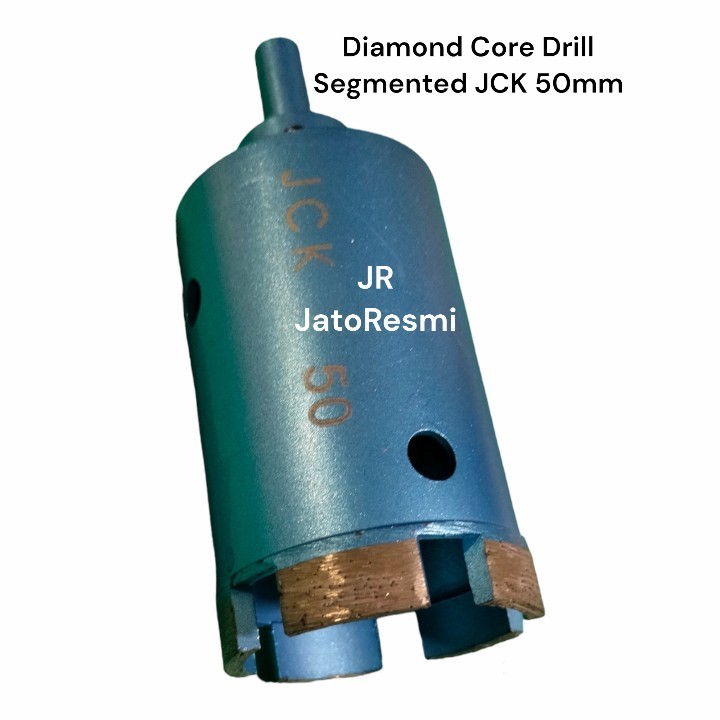 Diamond Core Drill Segmented JCK 50mm Bor Granit 50mm JCK
