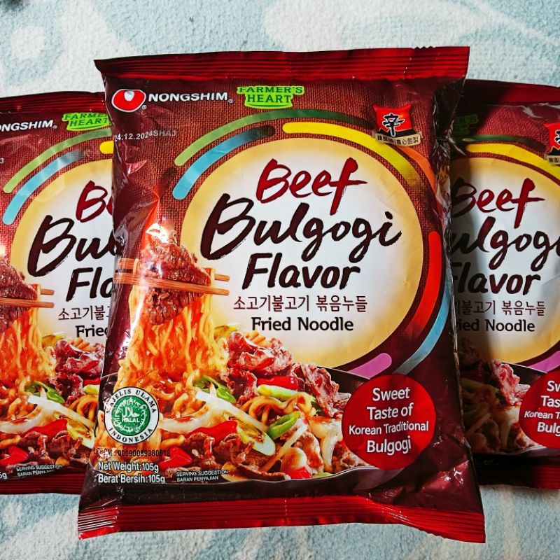 

NONGSHIM Beef Bulgogi Flavor Fried Noodle 105 g