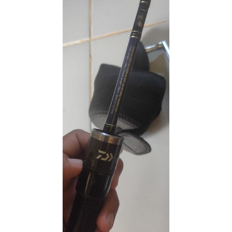 Joran daiwa seagate SJ OH dan reel tridentech silver rays 300 SJ HL