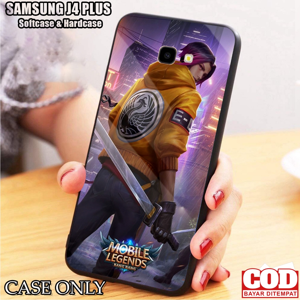Case SAMSUNG J4 PLUS - Casing SAMSUNG J4 PLUS [ MLB ] Silikon SAMSUNG J4 PLUS  - Kesing Hp - Casing 
