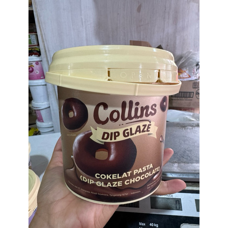 

dip glaze coklat