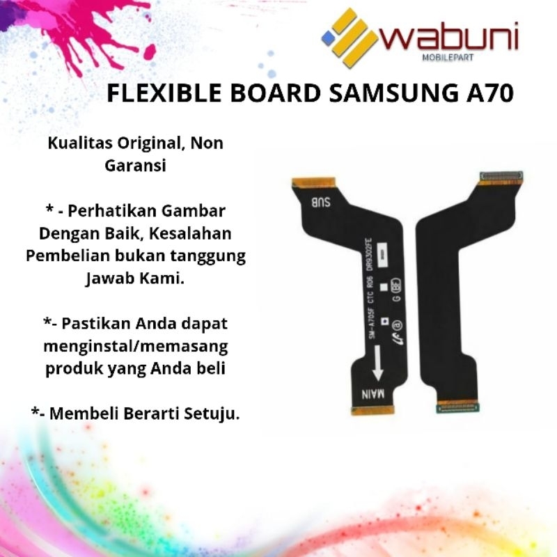 WABUNIMOBILEPART FLEXIBLE BOARD SAMSUNG A70/A705 / FLEX SAMSUNG BOARD A70/A705