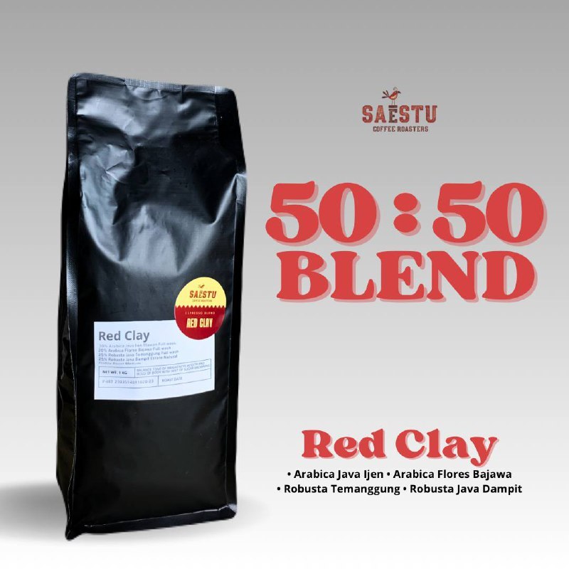 

Red Clay Espresso Blend 50:50