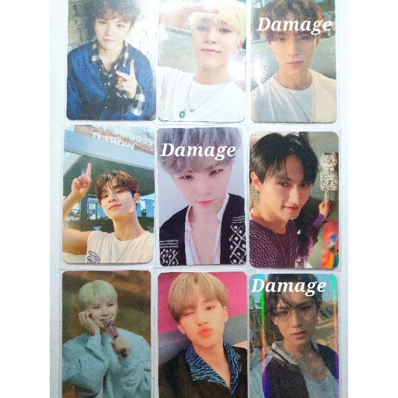 Photocard pc mingyu deus sector17 shopee weverse oninnasia oninn face the sun pob jun beatroad heave