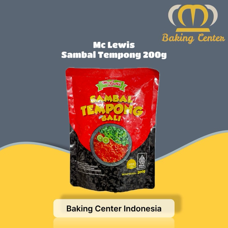 

Mc Lewis Saus Sambal Tempong 200g