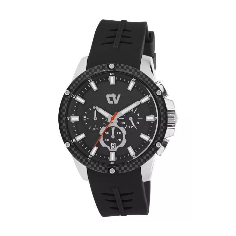 Jam Tangan Pria CHRIST VERRA CV 71181G-30 BLK Chronograph