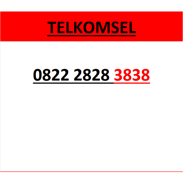 nomor cantik telkomsel simpati seri abab 3838 murah lengkap wn84 12000