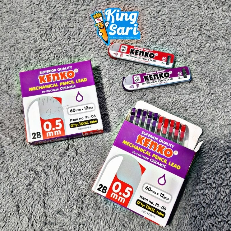 

ISI PENSIL MEKANIK/MECHANICAL PENCIL LEAD/ISI PENSIL 0.5MM/ISI PENSIL MEKANIK 0.5MM/ISI PENSIL 2B/ISI ULANG PENSIL MEKANIK KENKO