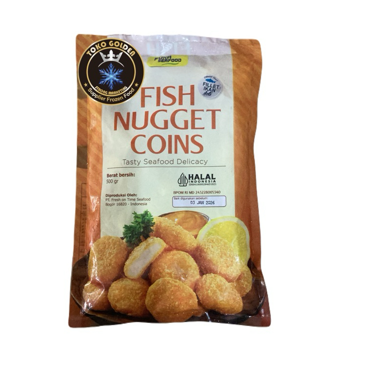 

Fura seafood fish nugget coins 500gr