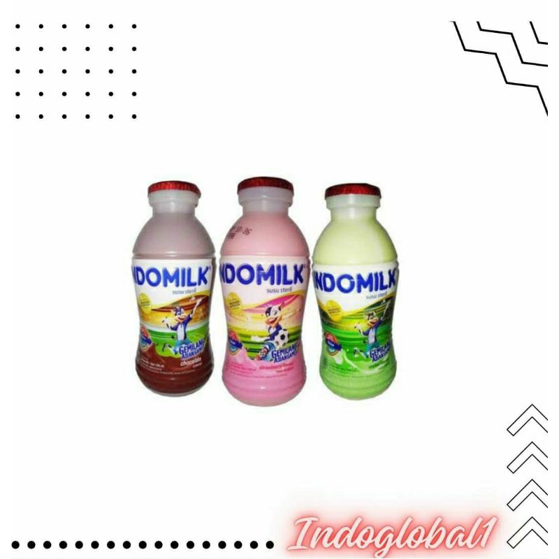 

SUSU INDOMILK BOTOL RASA COKLAT/STRAWBERRY/MELON 190 ML (24 PCS)