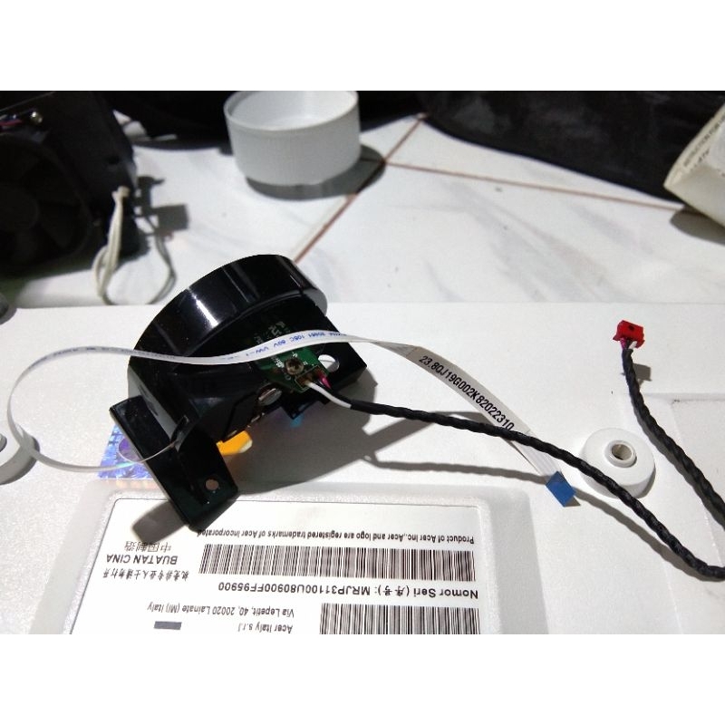 satu sett plus sensor color whell color wheel cw roda warna roda kaca warna proyektor nec np-ve303 n