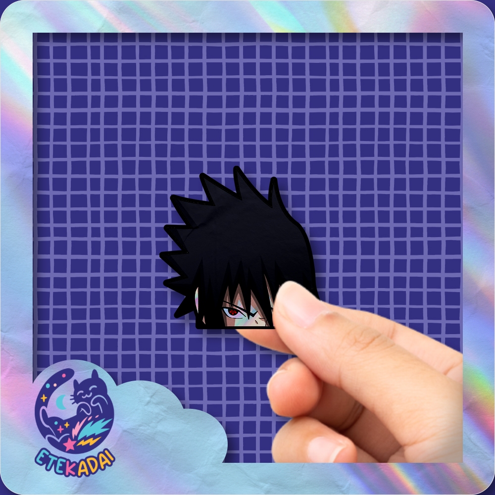 

Stiker Hologram Anime Naruto Uchiha Sasuke