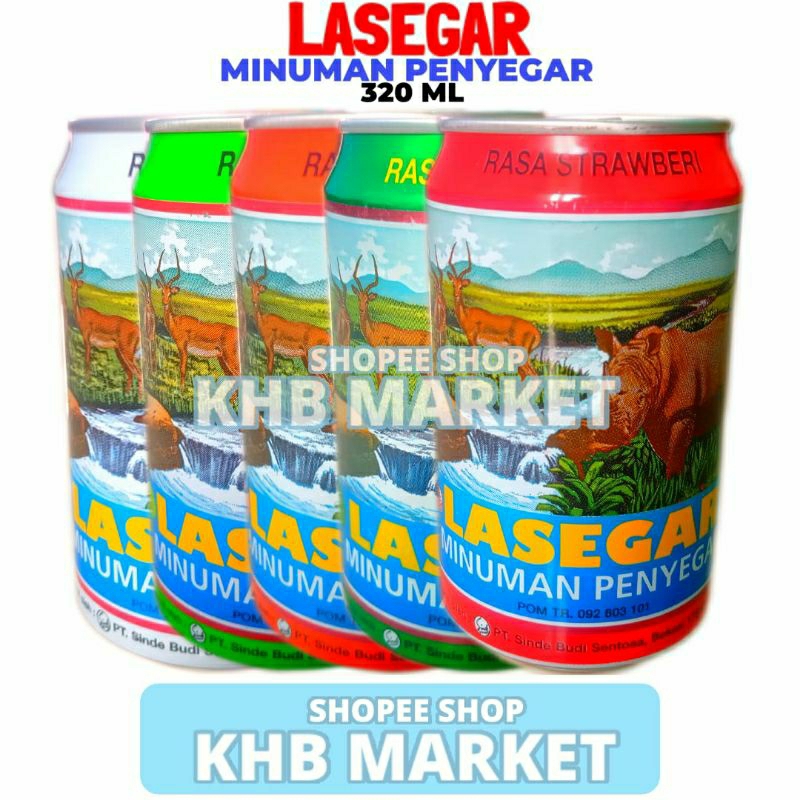 

Lasegar Minuman Penyegar Kaleng Rasa Buah 320ML