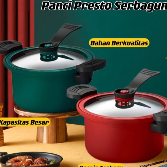 HJ6 Panci Presto ViralPanci KukusPanci Serbaguna Indonesia