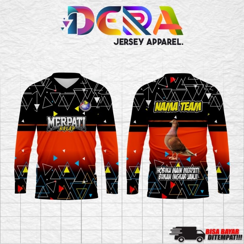 Jersey Merpati Costum Desain