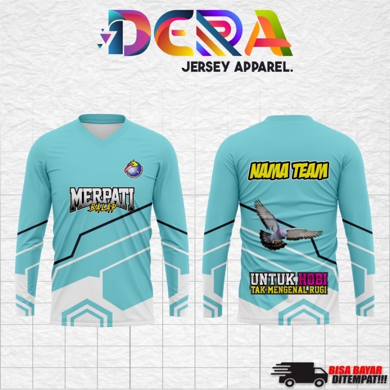 Jersey Merpati Costum Desain