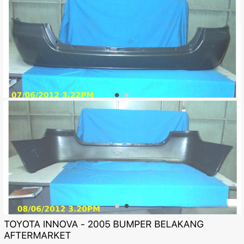 bumper bemper belakang innova lama innova pertama