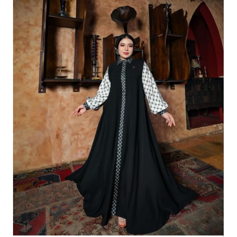 Dress Shellasaukia original terbaru Gamis shellasaukia original