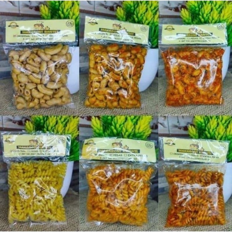 

Makaroni ulir cap koki (paket 9 pcs)