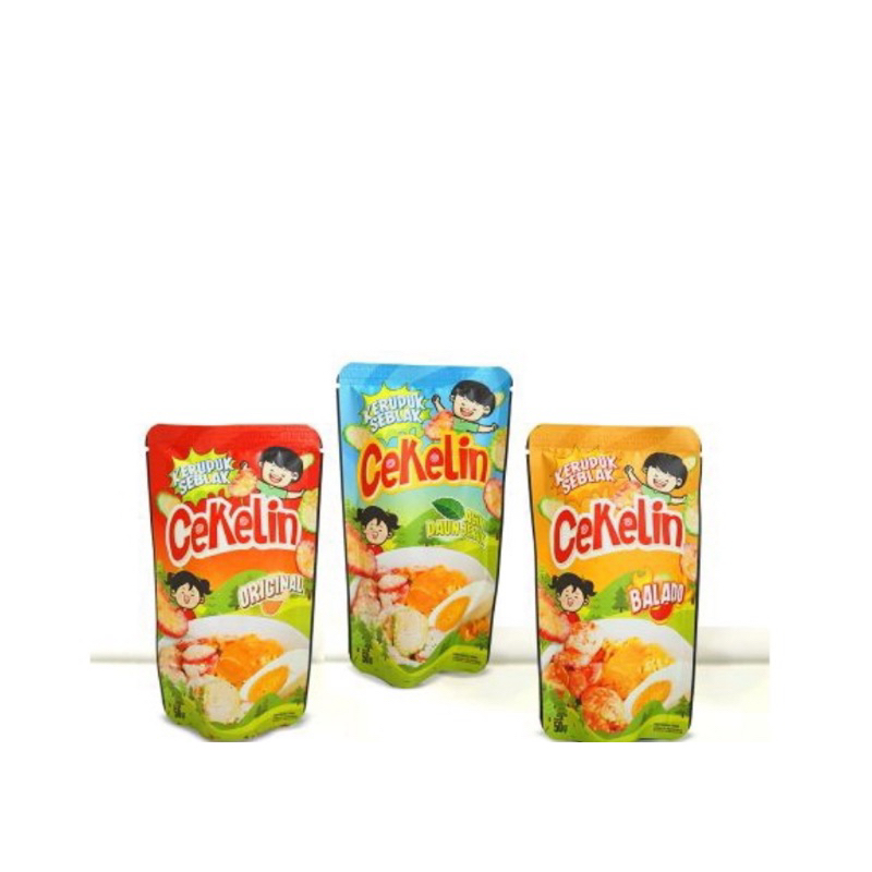 

Cekelin Cemilan Snack Kekinian | varian Kerupuk Seblak Cekelin