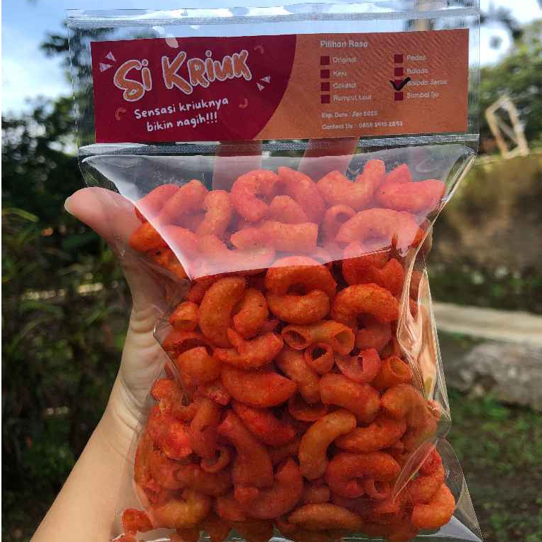 

Si Kriuk Makaroni Balado Jeruk 100gr