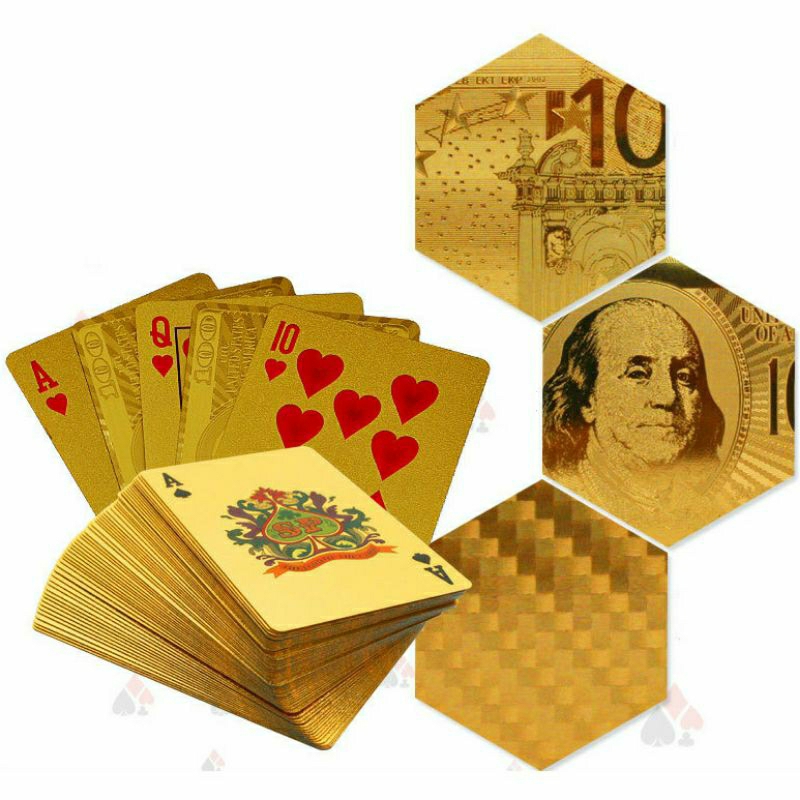 Kartu Remi Waterproof Kartu Poker Premium Kartu Remi Plastik Anti Air