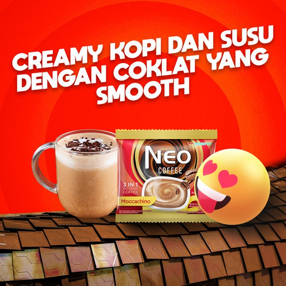 

Neo Coffee Kopi Instan Moccachino 20gr Isi 6+3 Sachet