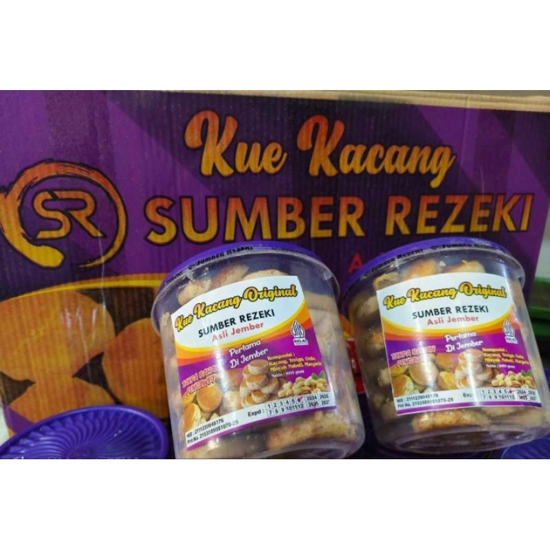 

KUE KACANG ORIGINAL SUMBER REZEKI ASLI JEMBER