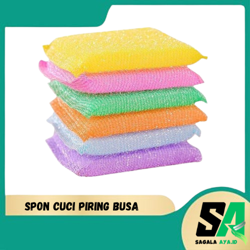 Spon Cuci Piring / Spon Cuci Piring Jaring / Busa Pencuci Piring
