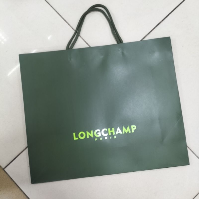 

Paperbag Long champ shopping bag large