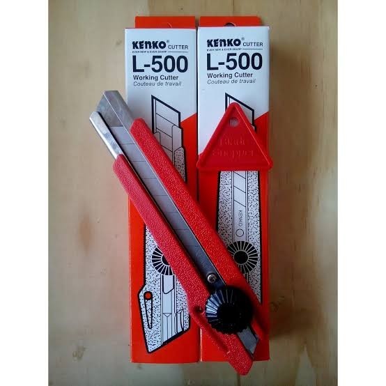 

Cutter besar L500 Kenko (1 pak = 12 pcs)