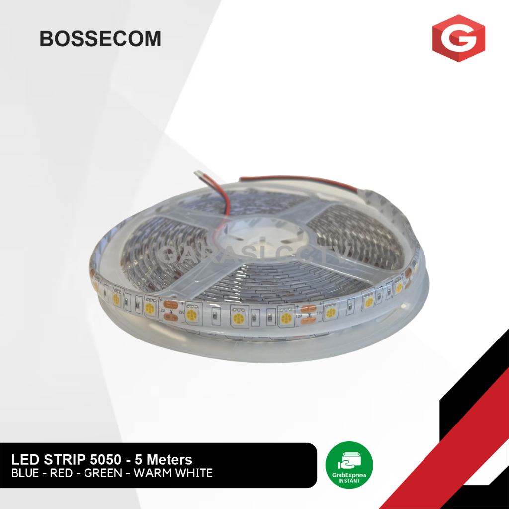 Bossecom DC LED Strip 5050 - 5 Meter