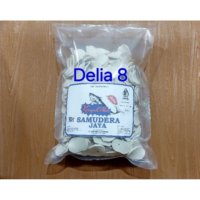 

Krupuk / Kerupuk Ikan Tenggiri Samudera Jaya Kualitas Super 250 Gram