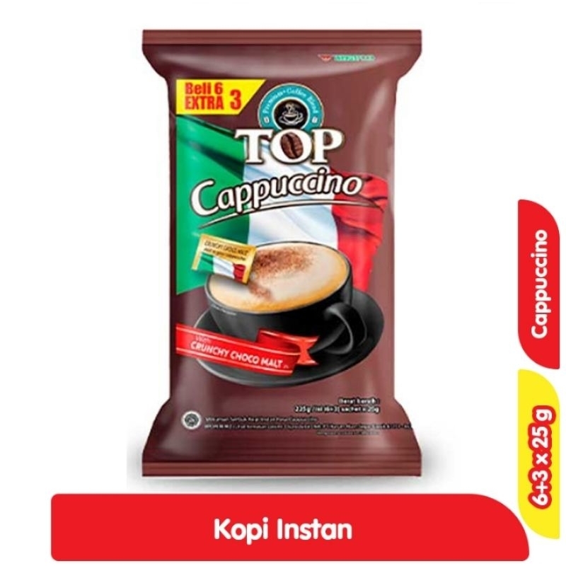 

Kopi Instan - TOP Coffee Instant Cappuccino 6 x 25 g