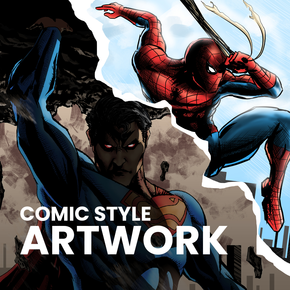 Commission Comicbook Style Digital Art