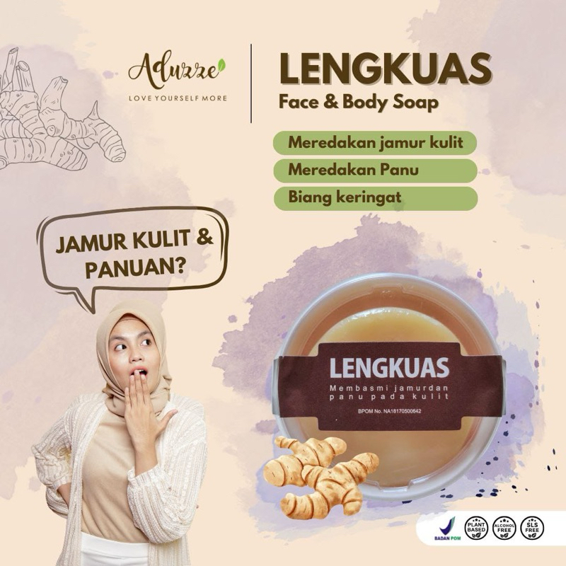 SABUN PANU ANTI JAMUR ADUZZE SABUN PANU WAJAH DAN BADAN SABUN ANTI PANU