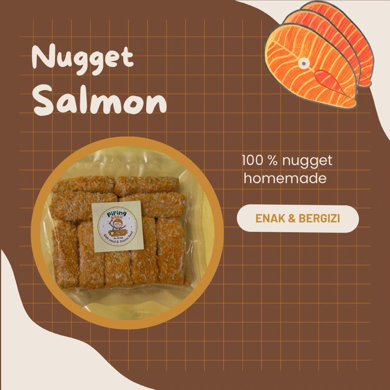 

Nugget Salmon homemade/ lauk anak tinggi protein dan omega