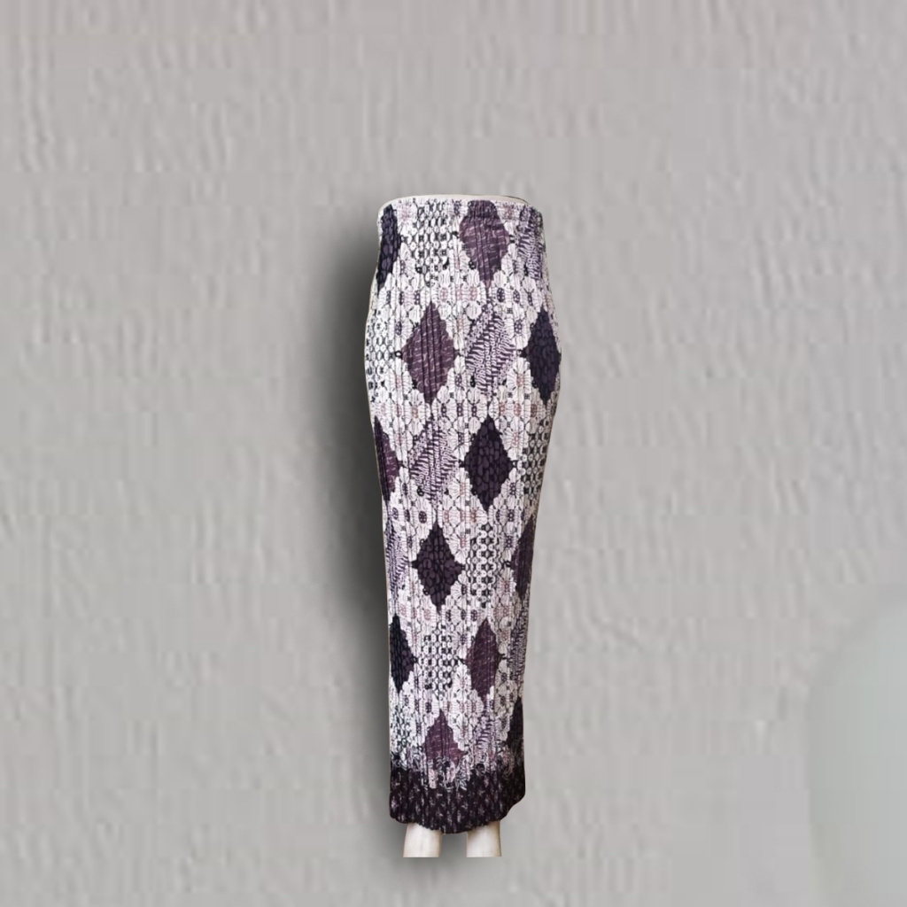 Rok Plisket Anak / Bahawan Kebaya Anak / Rok Anak SD Umur 7 -12 Tahun / Rok Anak Batik Modern