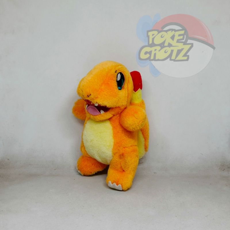 Boneka charmander vintage jadul mcd plush pokemon 20cm